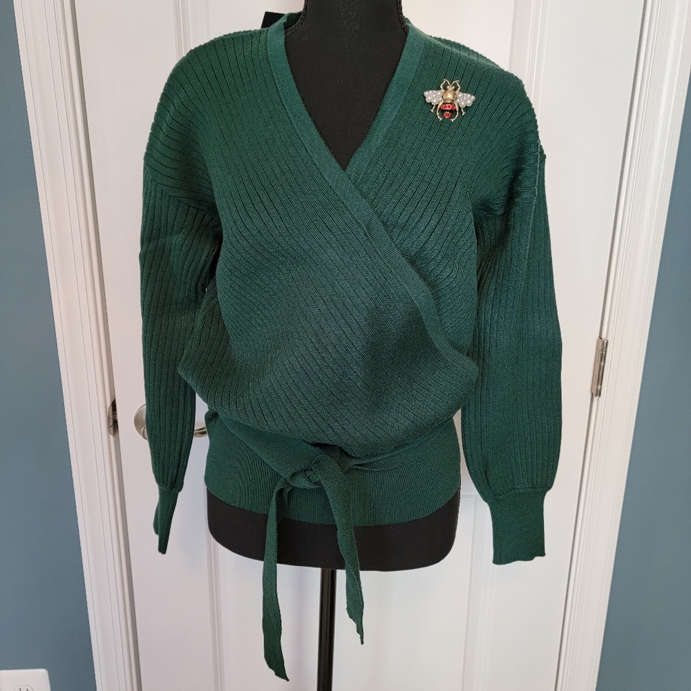 Fashion Nova Hunter Green Sweater